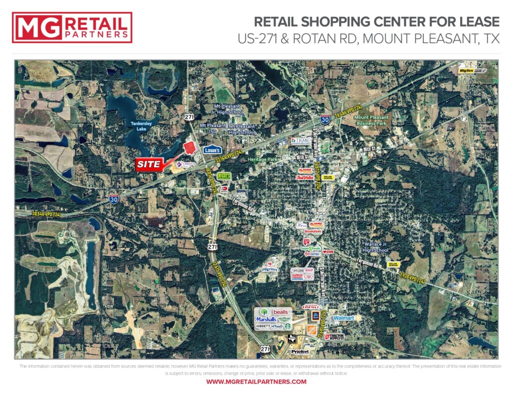 Image of Mount Pleasant Texas
